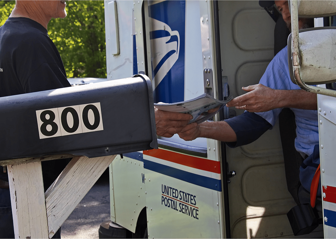 #29. Postal service mail carriers