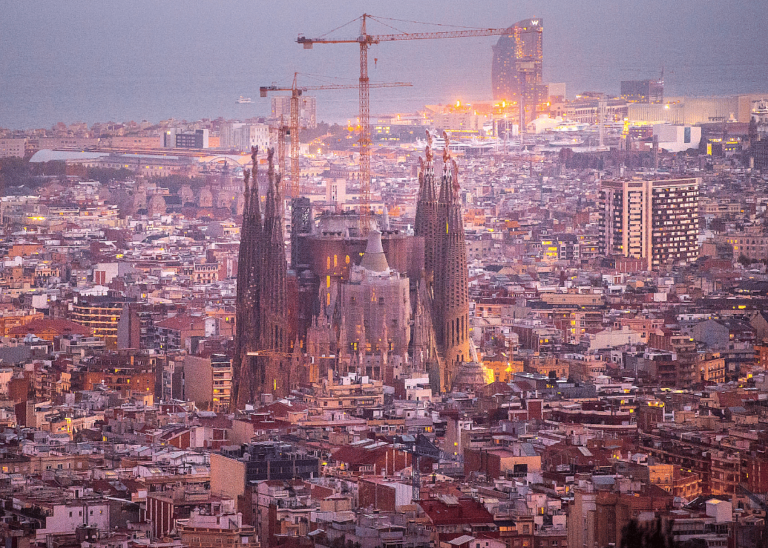 Before: La Sagrada Familia, Barcelona, Spain