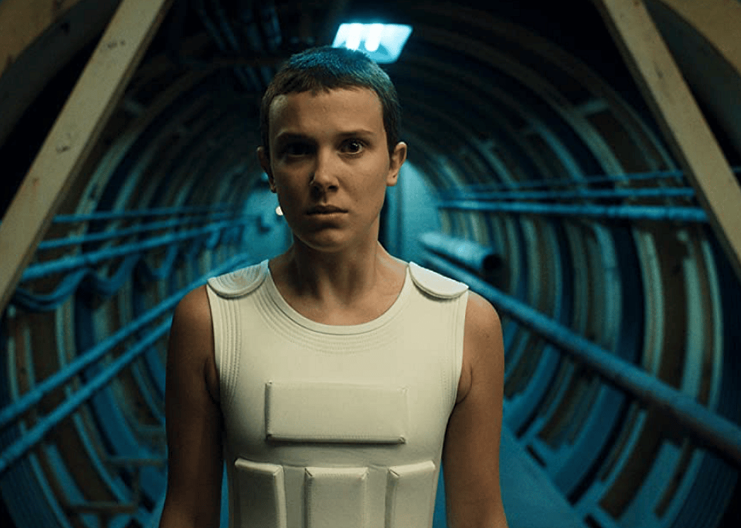 Millie Bobby Brown in Stranger Things.