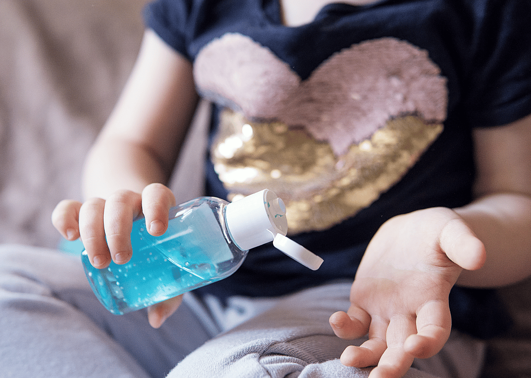 Hand sanitizer poisons children