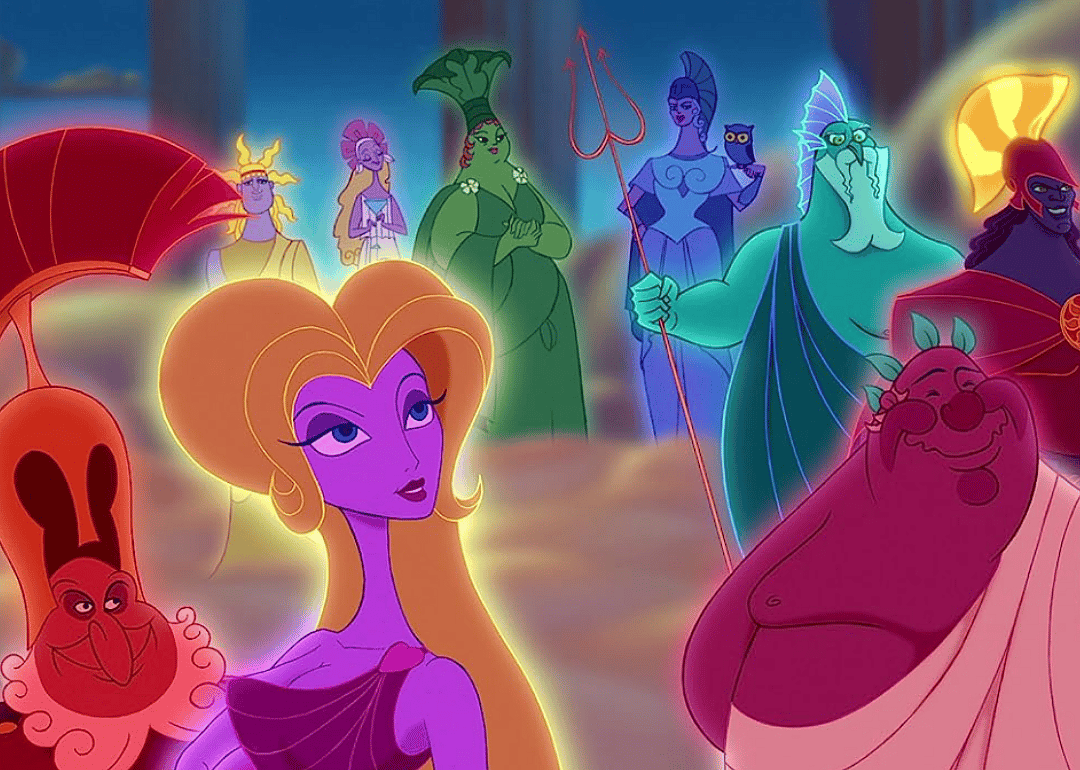 An animated still from ‘Hercules’.