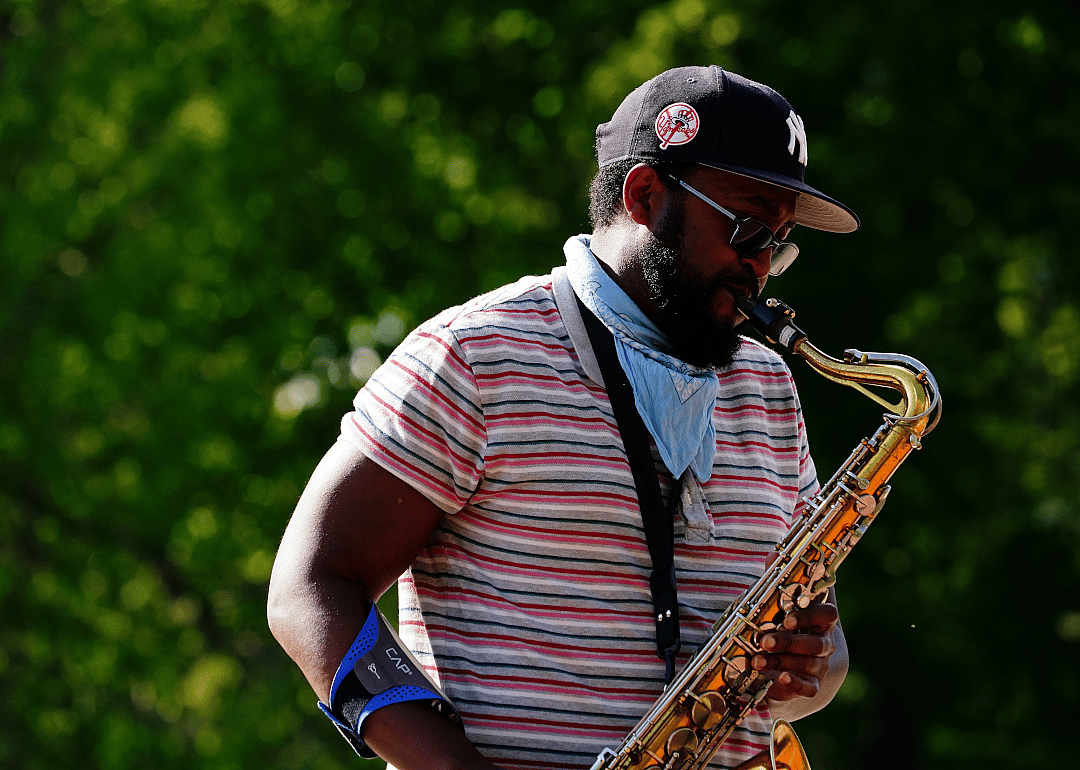 Sax in the park