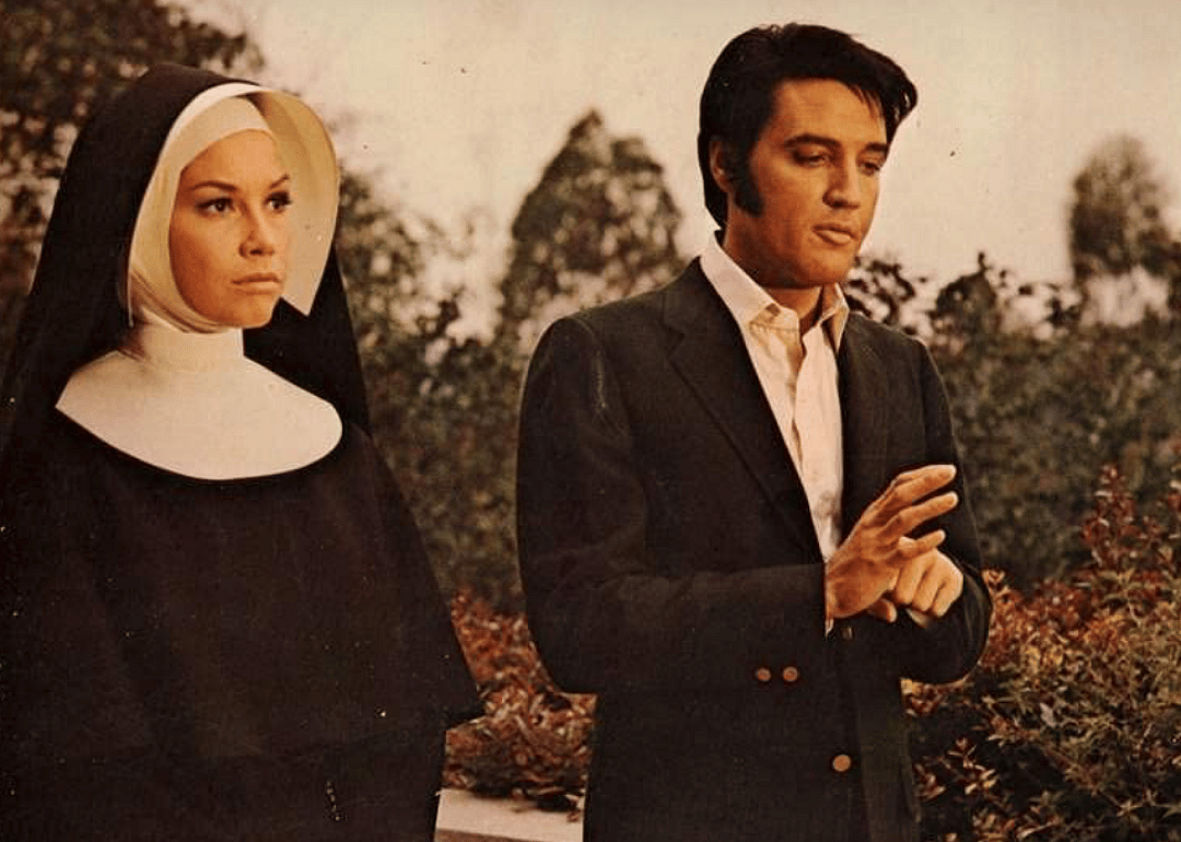 Elvis Presley and Mary Tyler Moore in ‘Change of Habit’