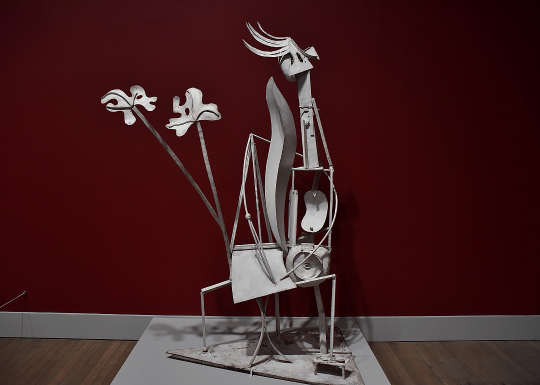 1928: Sculpting with metal, plaster, found objects