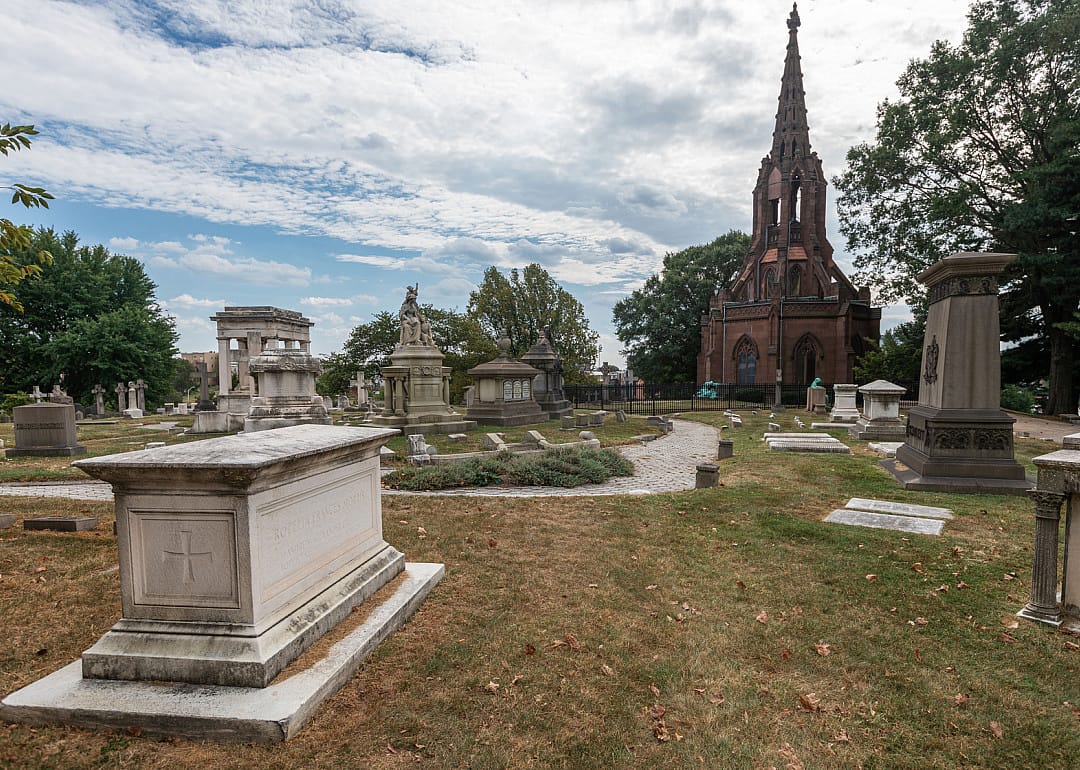 Green Mount Cemetery in Baltimore.