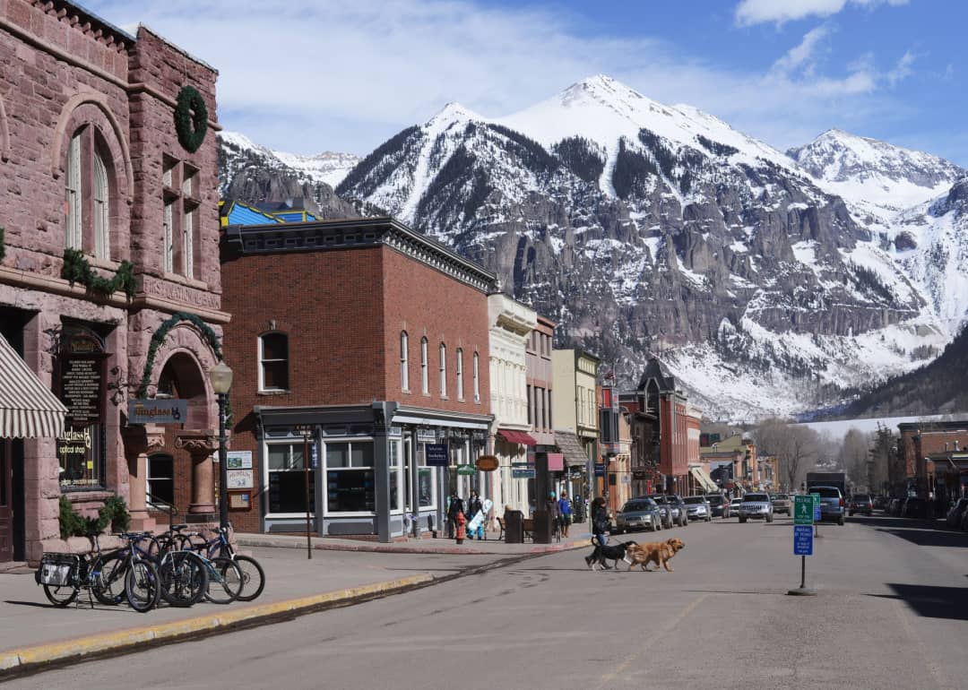 Main Street in Telluride, Colorado