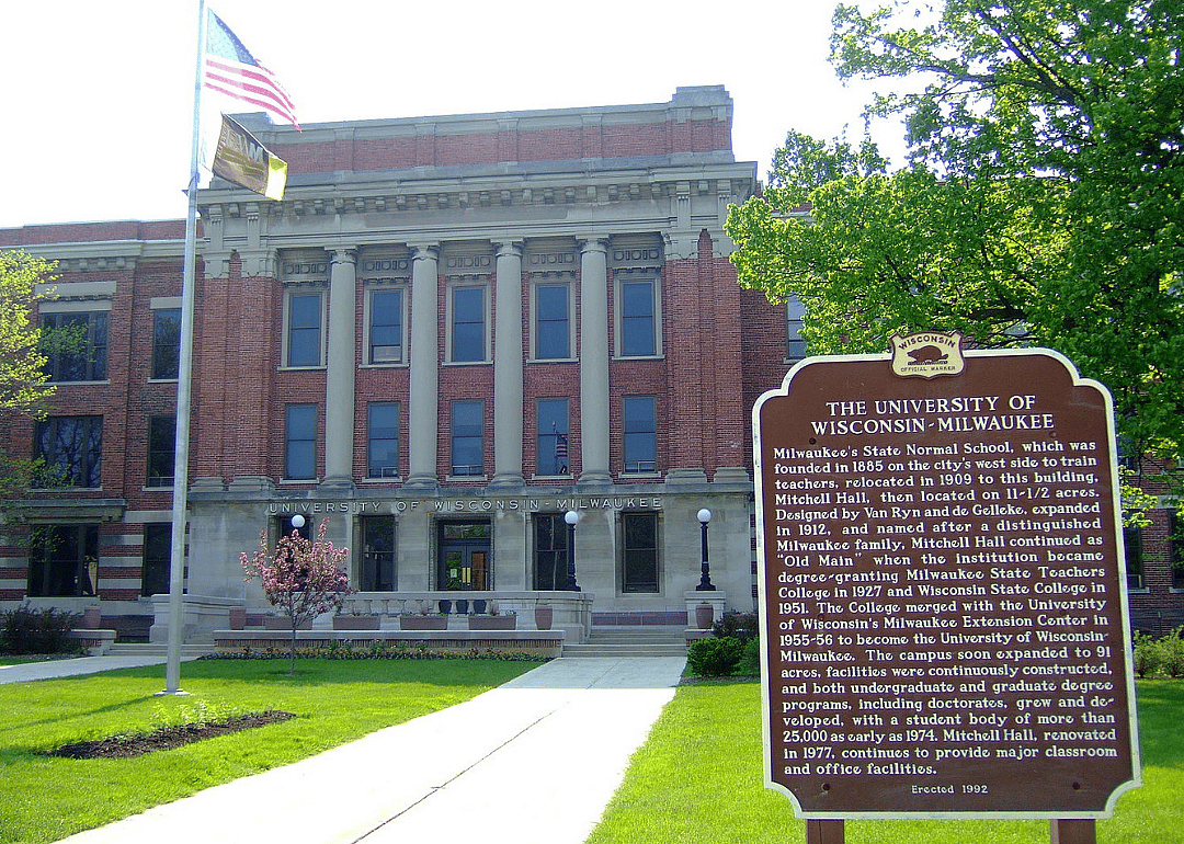 #3. University of Wisconsin - Milwaukee