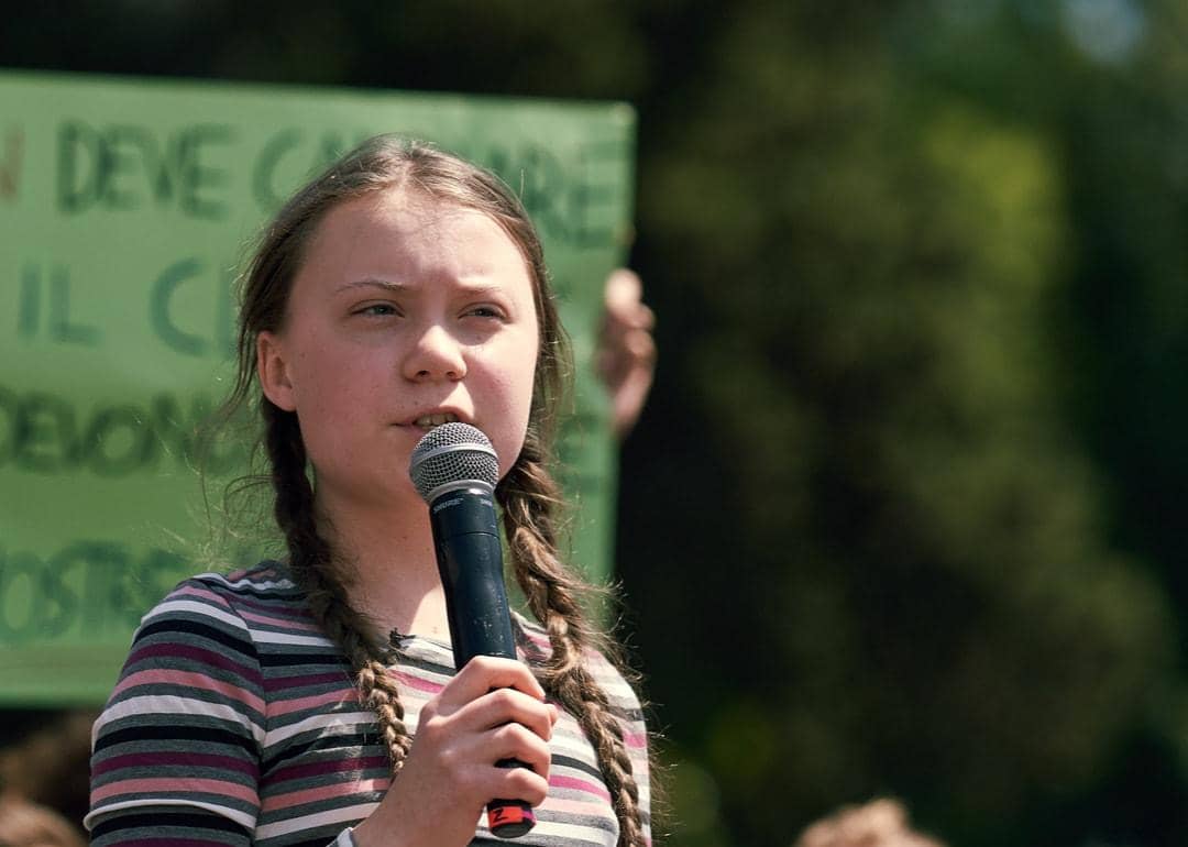 2019: Greta Thunberg became the face of climate-change activism
