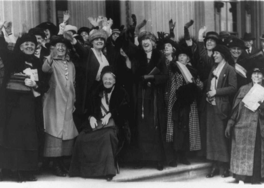 1922: First woman serves in the Senate