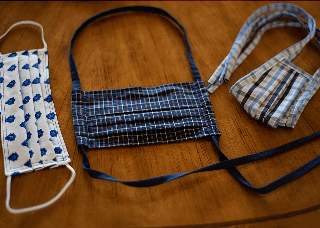 #6. 2-layer pleated cotton