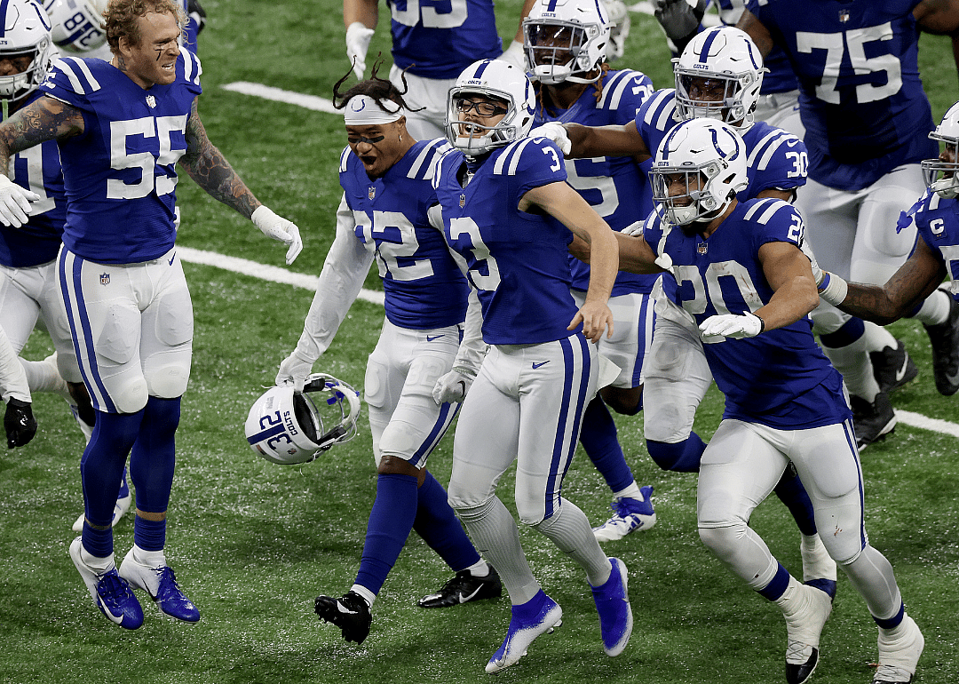 Now: Indianapolis Colts
