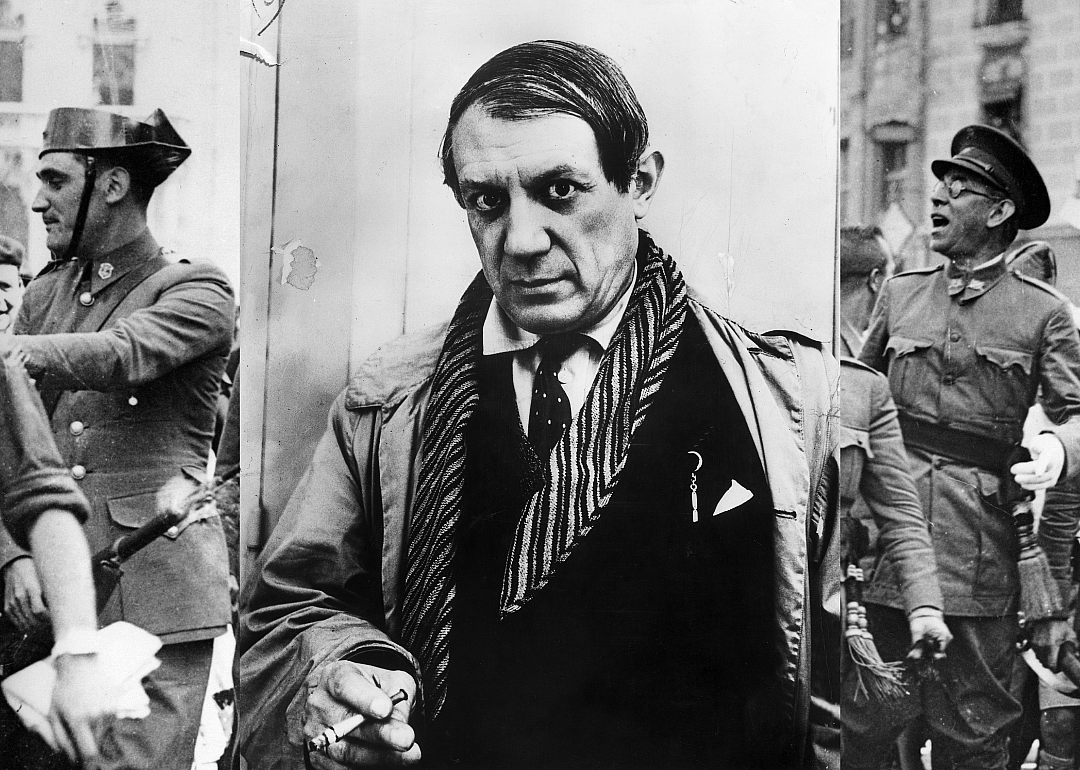 1936: Civil war begins in Spain