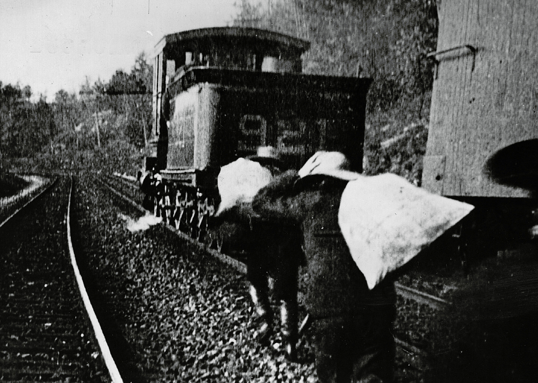 Answer #12: What is 'The Great Train Robbery'?