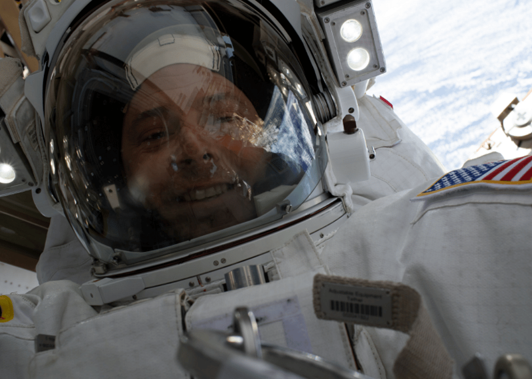 The space selfie