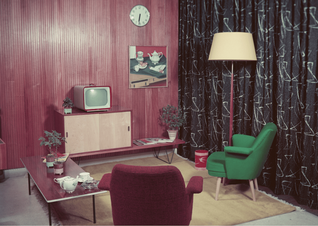1950s: Midcentury modern