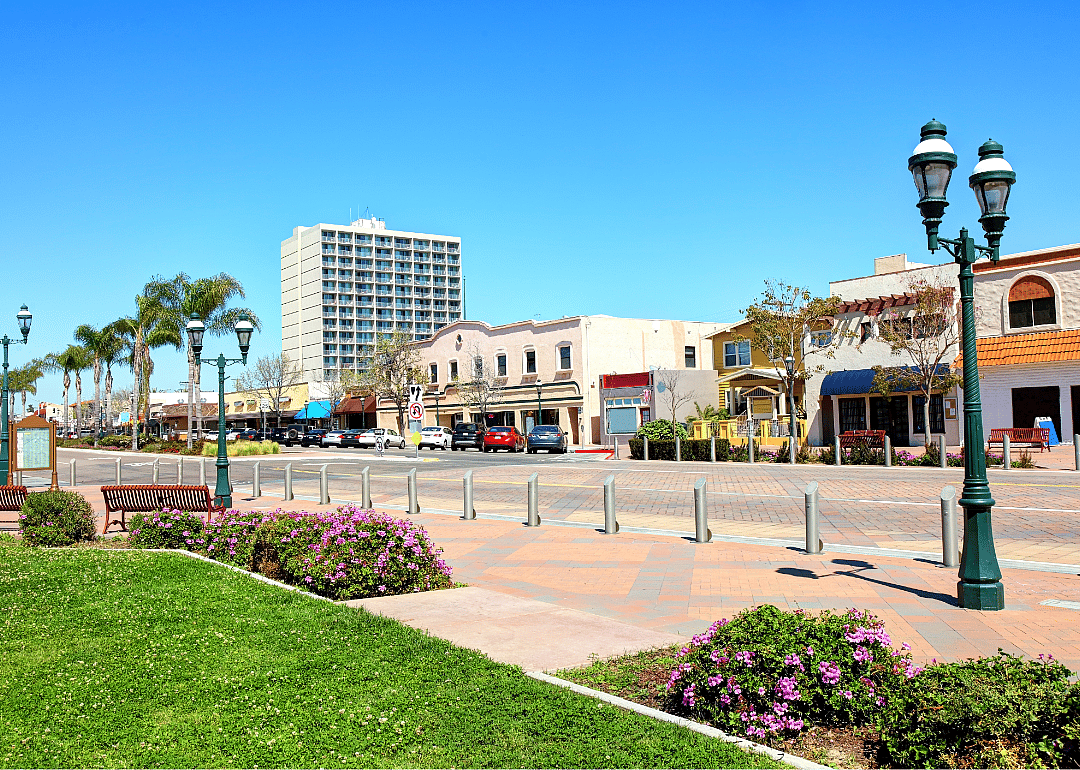 Downtown Chula Vista, California.
