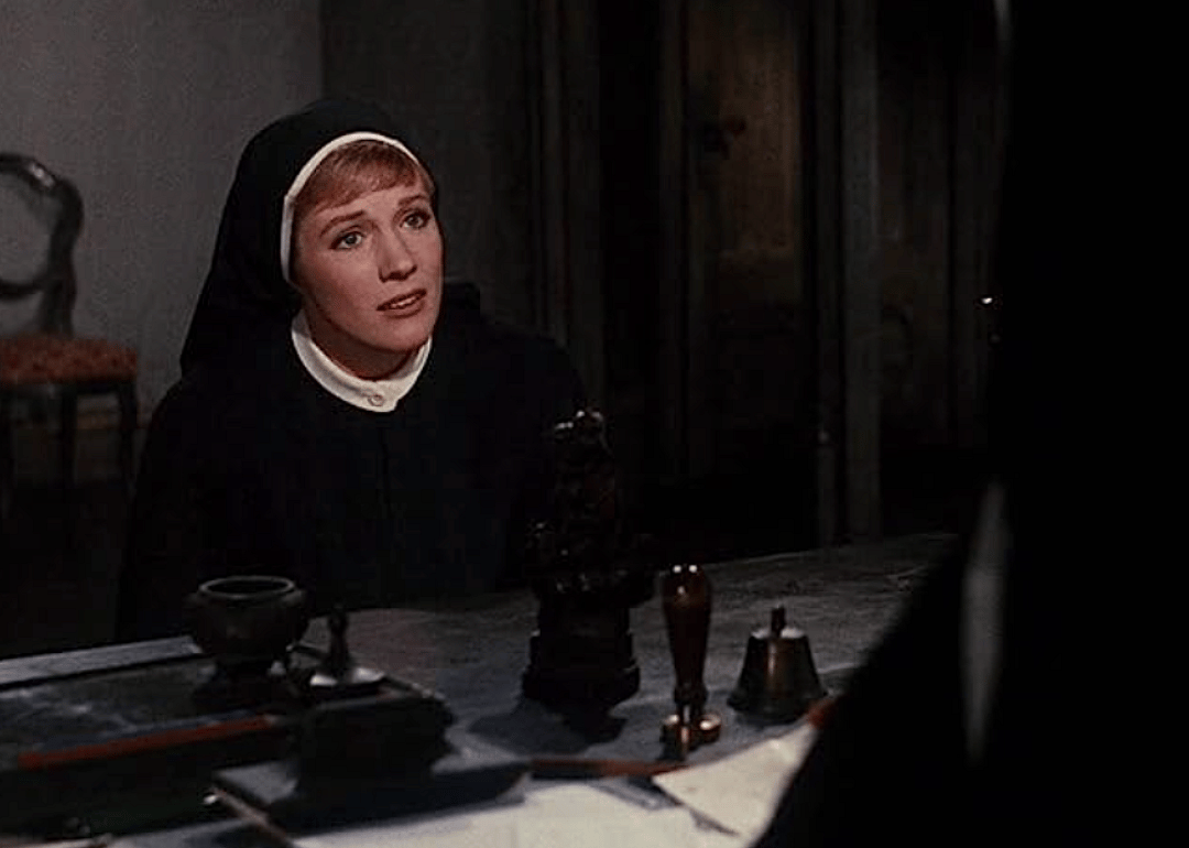 Julie Andrews in ‘The Sound of Music’.