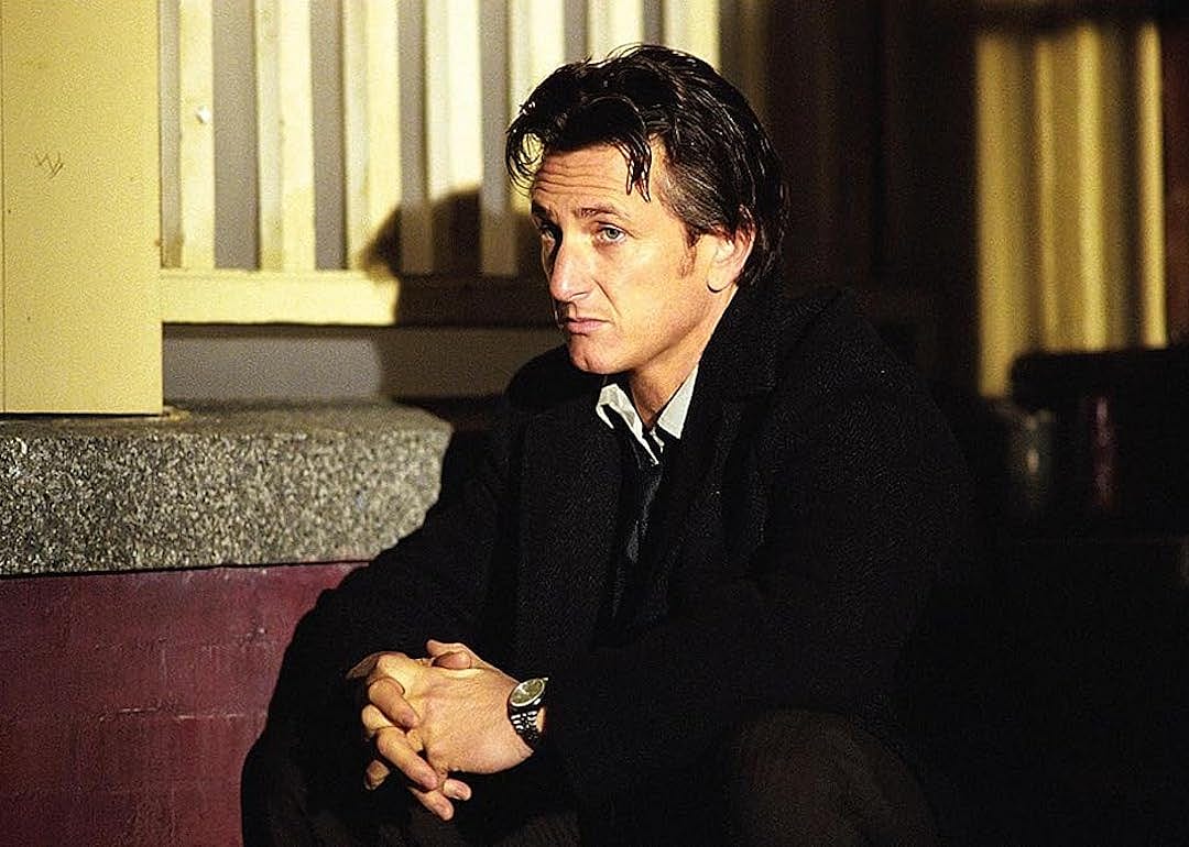 Actor Sean Penn in the movie 'Mystic River,' directed by Clint Eastwood.