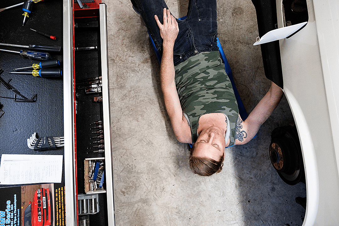 Anna Ray has a long list of repairs for her vintage BMW.