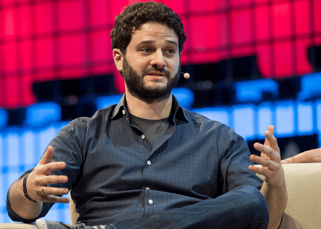 Dustin Moskovitz speaks onstage at a Web Summit.