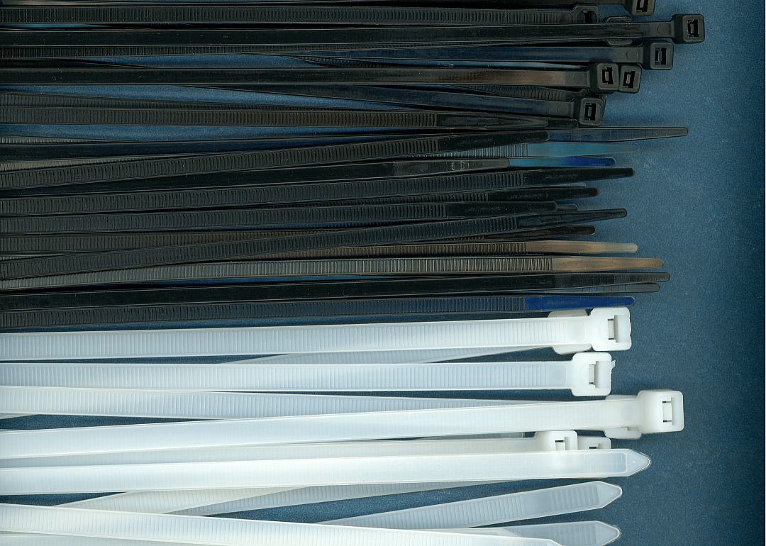 #18. Plastic zip ties