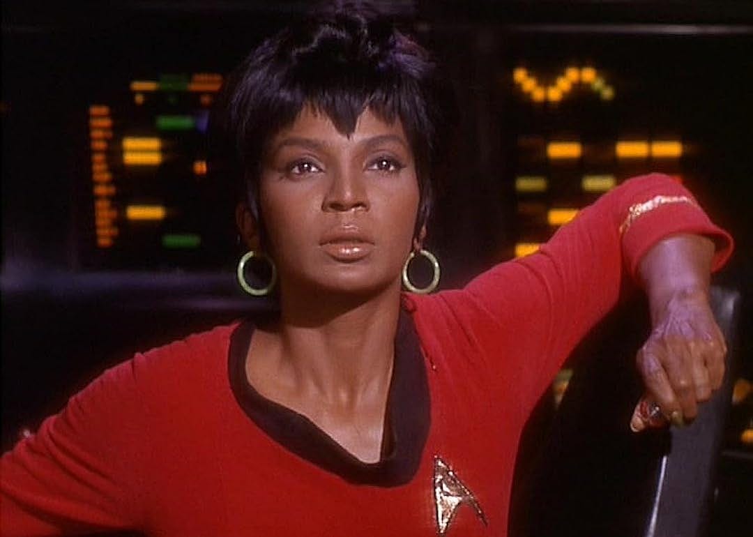 Nichelle Nichols in Star Trek.