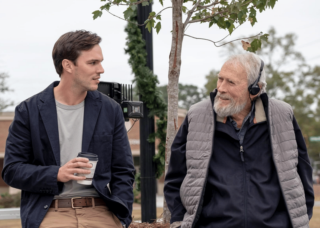 Clint Eastwood and Nicholas Hoult in 'Juror #2' (2024)