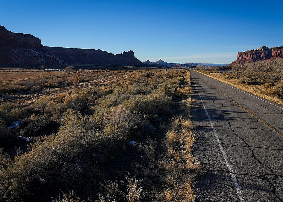 The Indian Creek area of Bears Ears National Monument near Monticello.