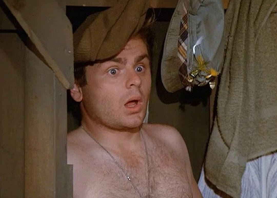 1973: First on-screen male nudity