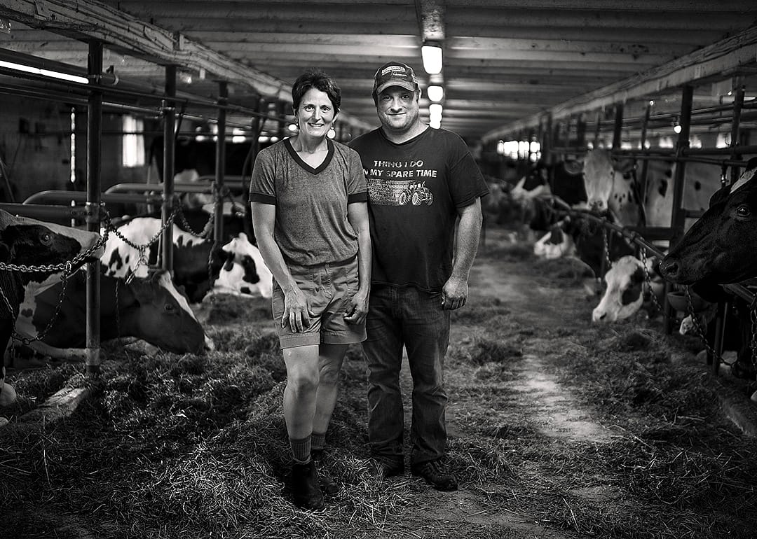 Renee and Chet Baker of Hillside Homestead Dairy.