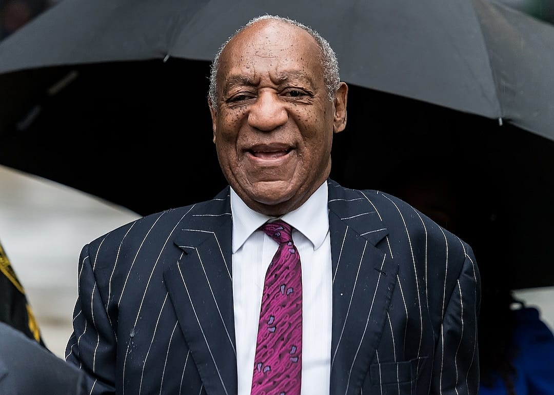 Bill Cosby arriving for sentencing for his sexual assault trial at the Montgomery County Courthouse on September 25, 2018, in Norristown, Pennsylvania.
