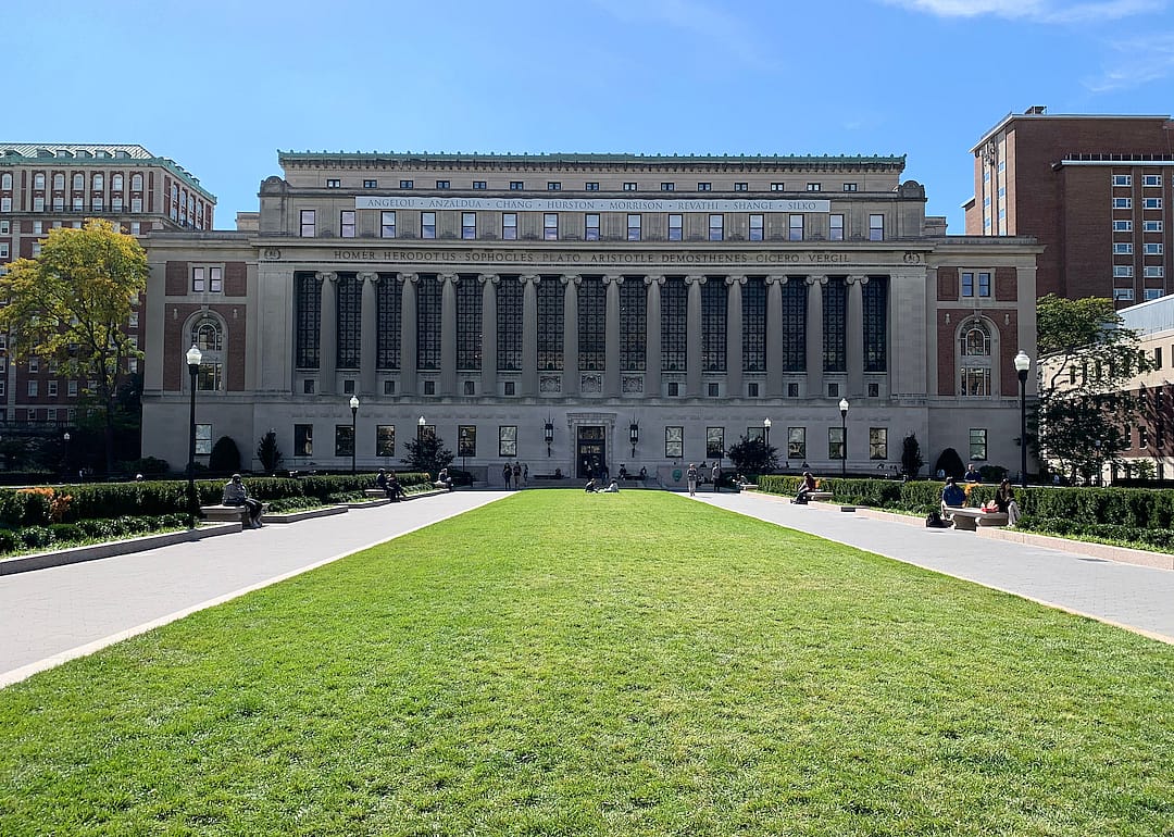 Campus of Columbia University.