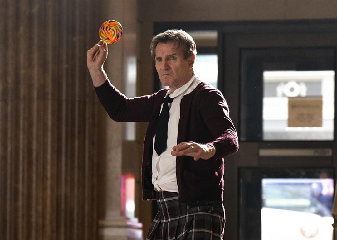 Liam Neeson in 'The Naked Gun' (2025)