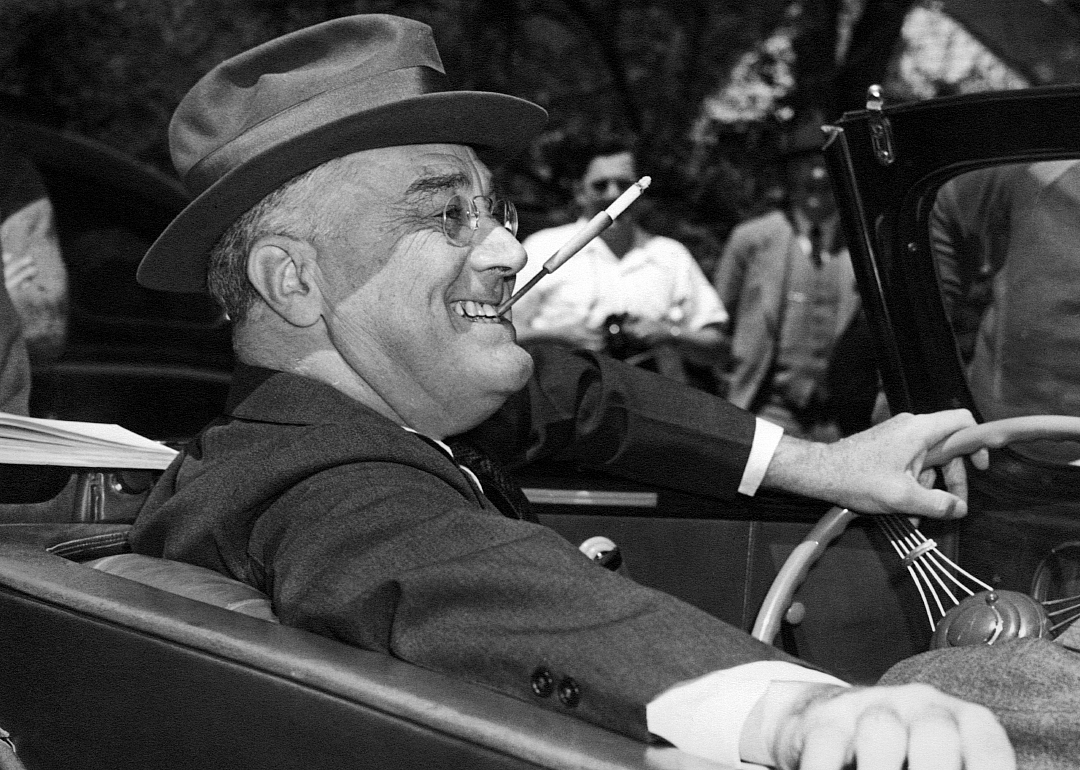 1936: Roosevelt wins second term