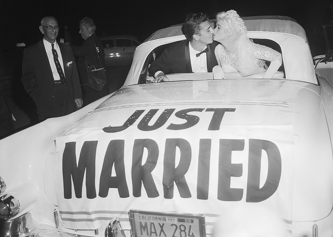 Jayne Mansfield and Mickey Hargitay — Jan. 15, 1958