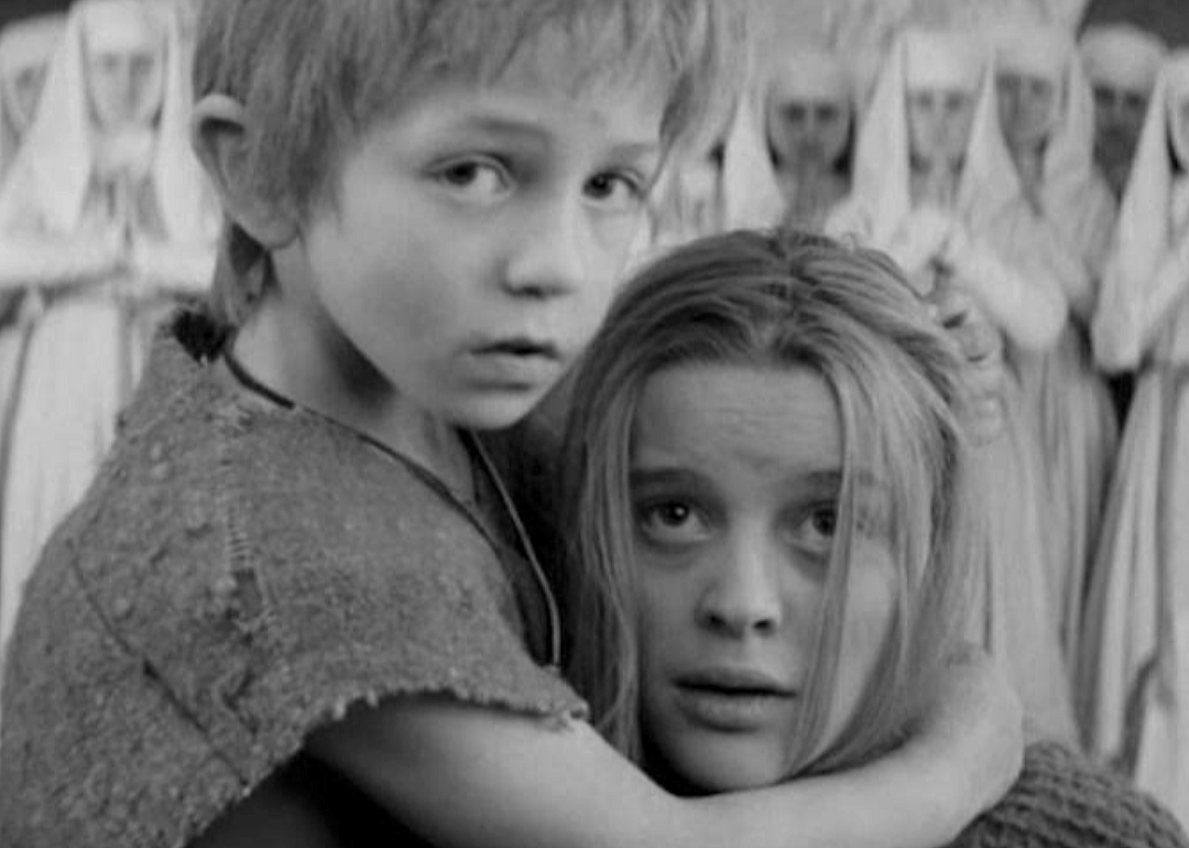 Magda Vasaryova and others in a scene from 'Marketa Lazarová'