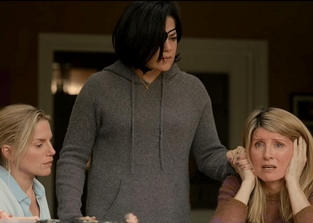 Eva Birthistle, Sharon Horgan, and Sarah Greene in Bad Sisters.