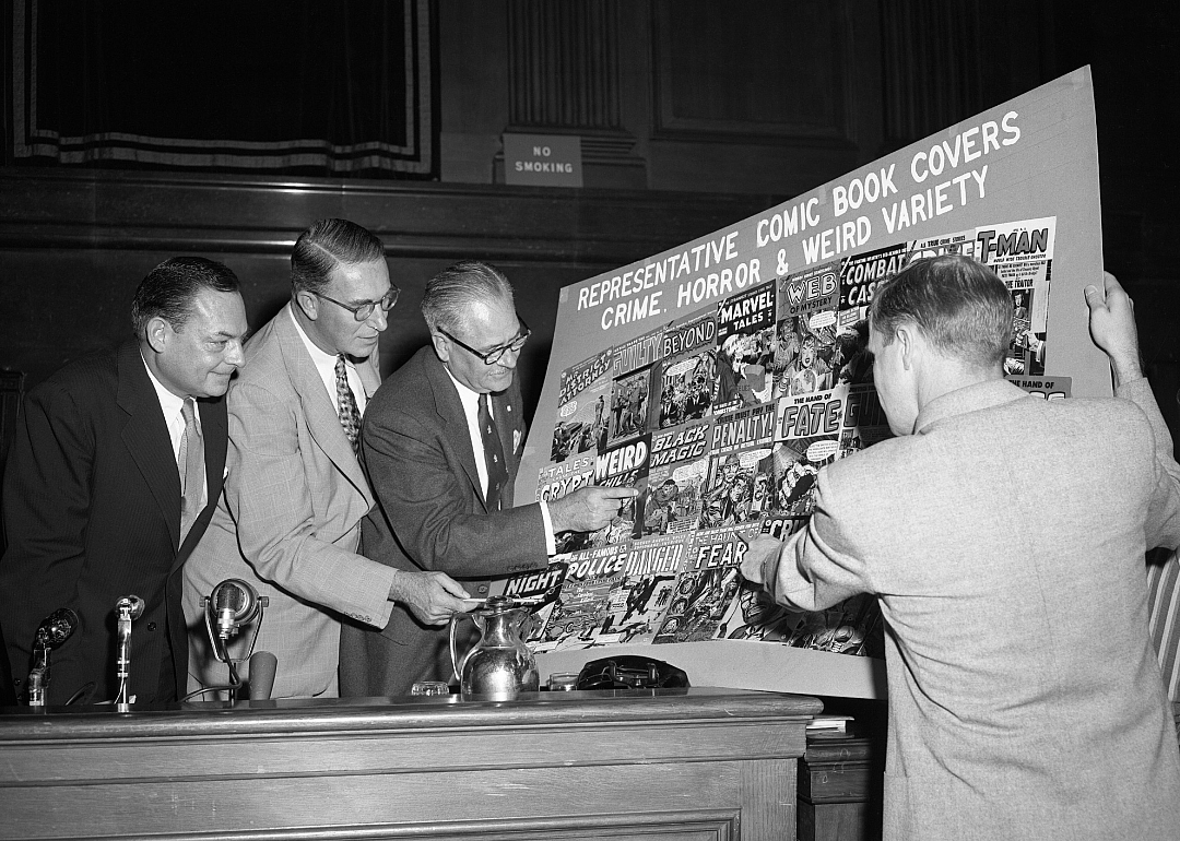 1954: Comic books policed for gay, violent messages
