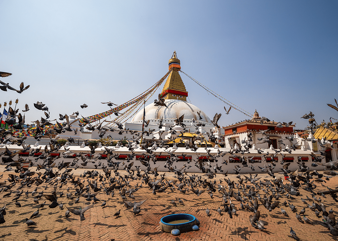 After: Boudhanath Stupa, Kathmandu, Nepal