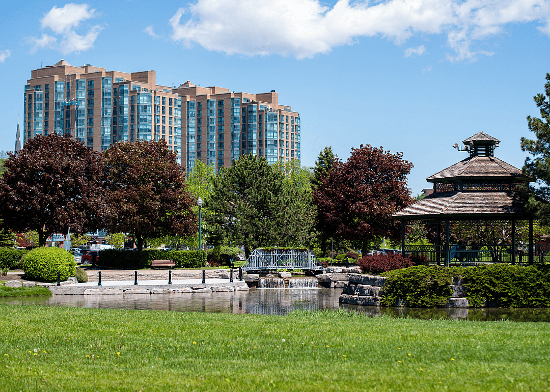 #21. Barrie, Ontario (tie)