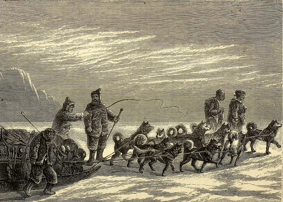 Late 18th century: Modern dog sledding is born