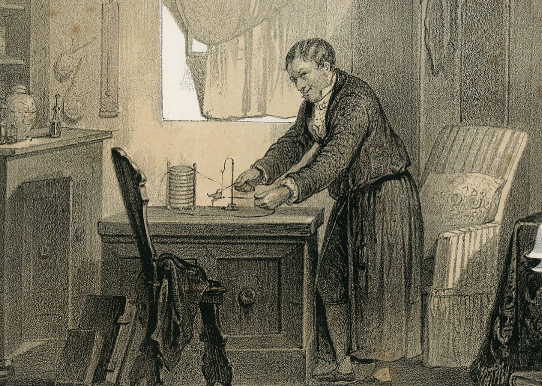 1799: Electric battery