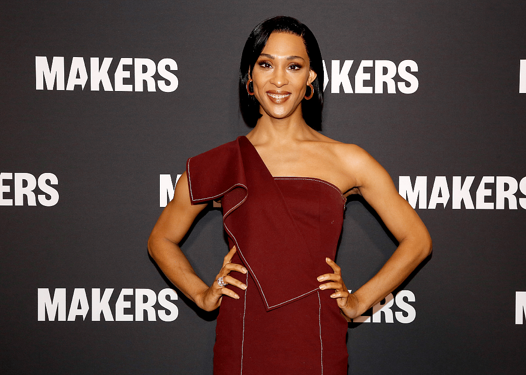 Michaela Jaé Rodriguez poses at event.