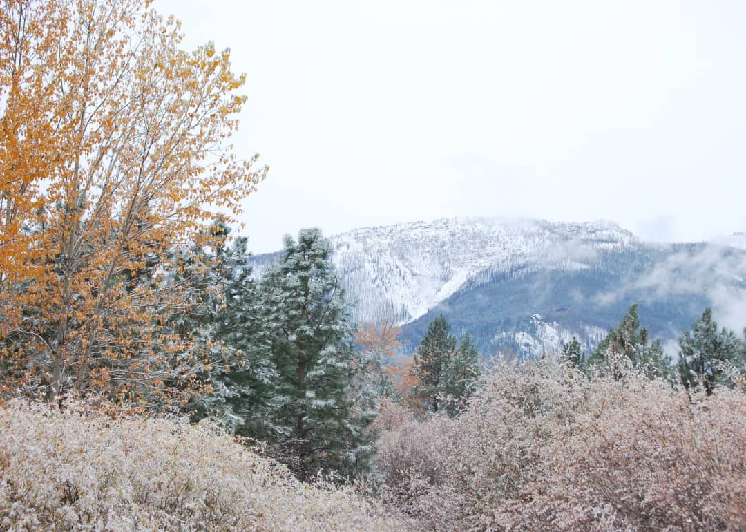 Downing Mountain in Bitterroot Valley