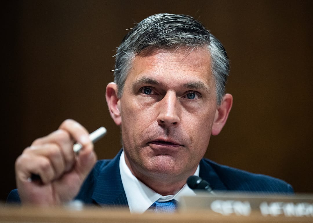 Senator Martin Heinrich speaks at a hearing.