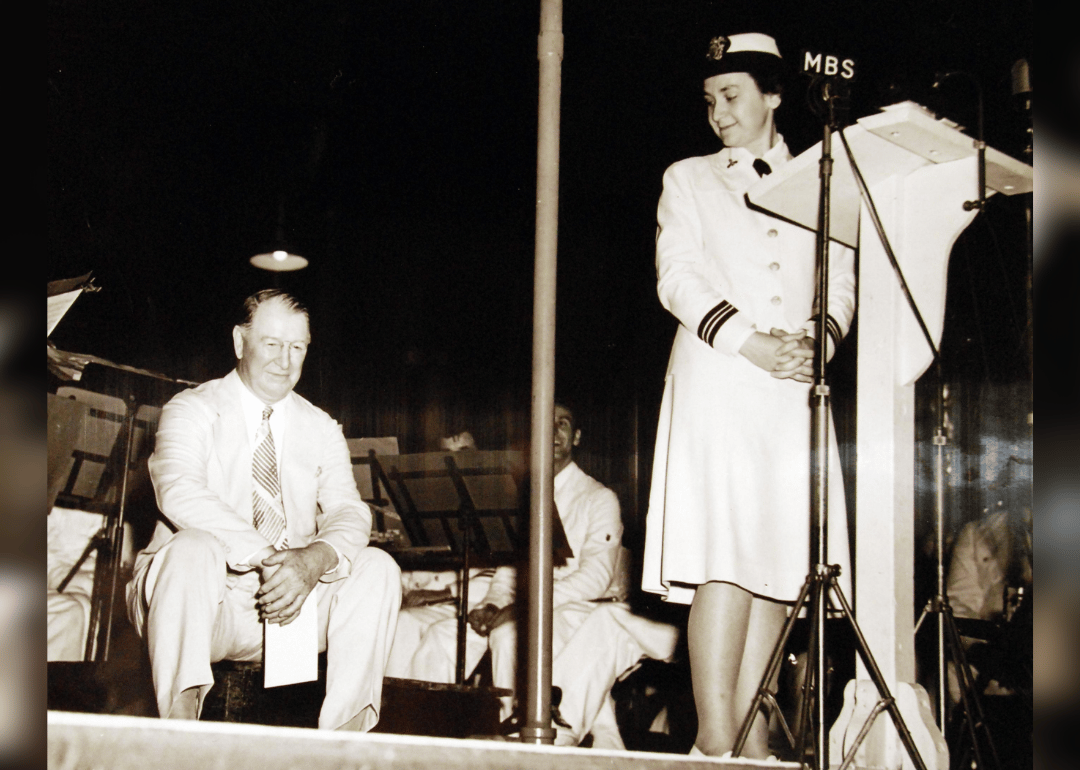 1942: Mildred McAfee becomes Navy line officer