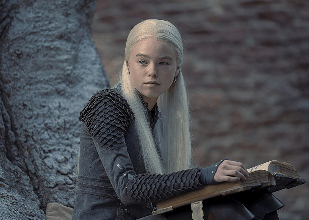 Milly Alcock in a scene from House of the Dragon.