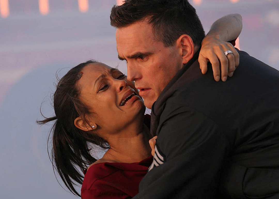 Matt Dillon and Thandiwe Newton in ‘Crash’.
