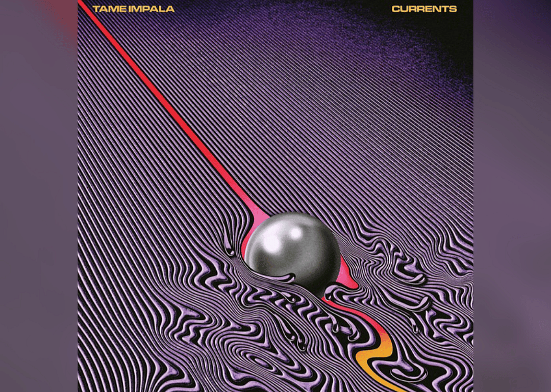 A metal ball surrounded by purple lines.