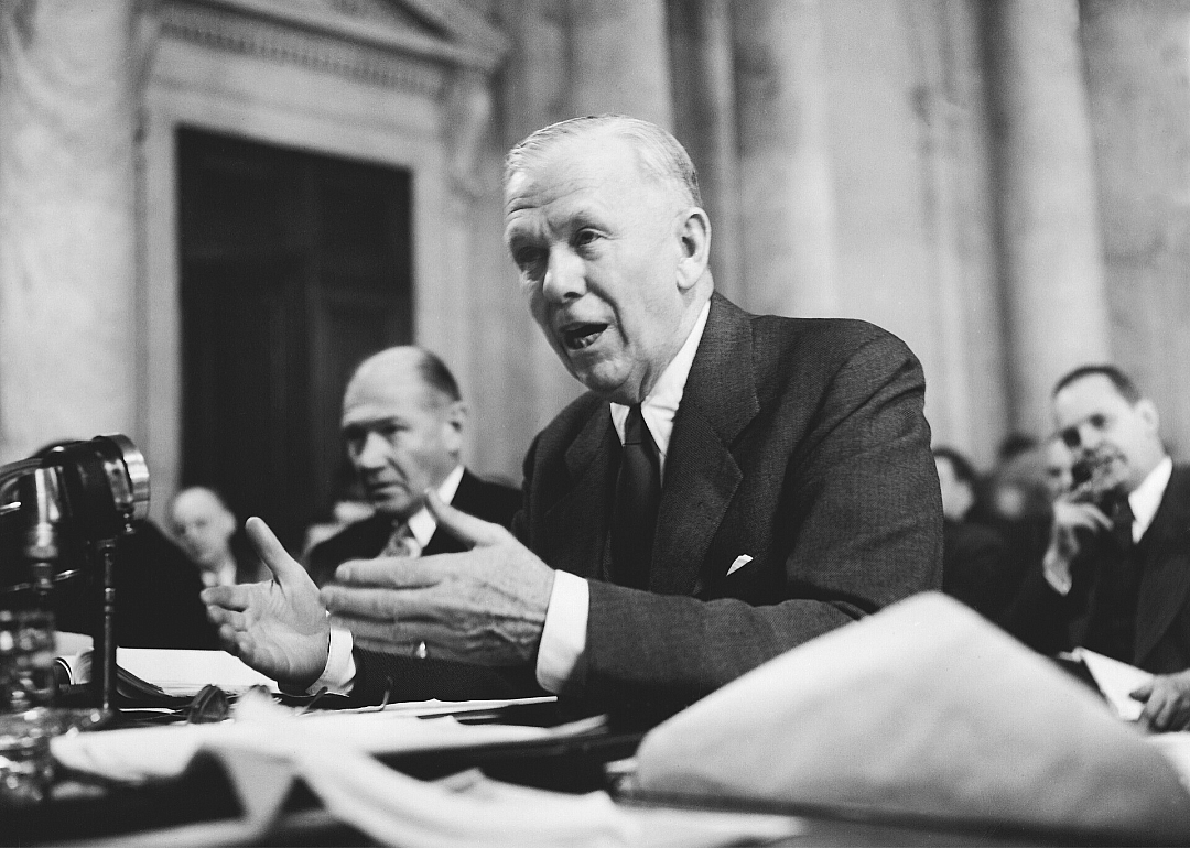 1947: Marshall Plan is proposed